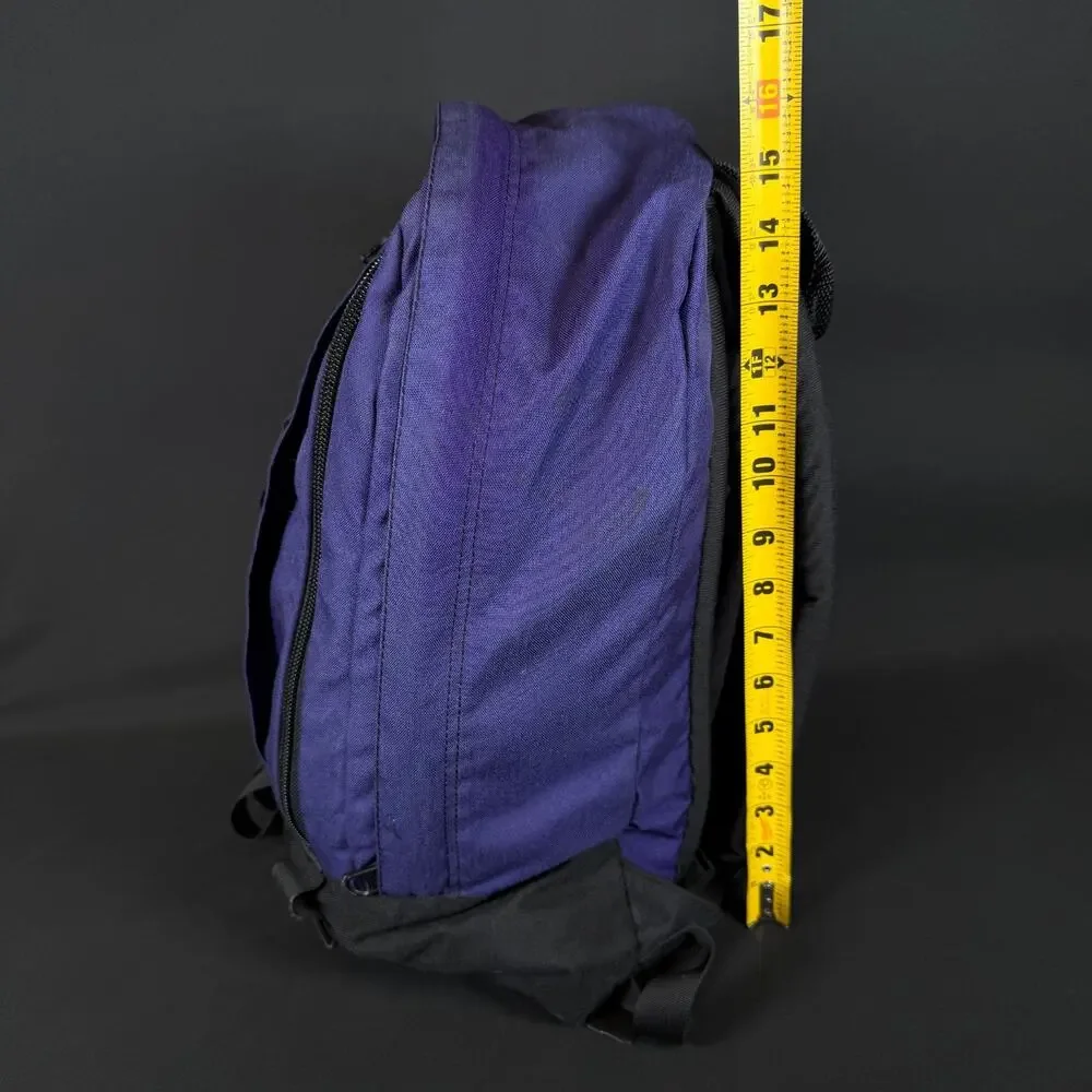 VNTG Eagle Creek Blue Black Utility Hiking Camping Backpack Travel Bag Weekender